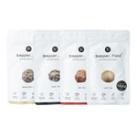 Kampot black, red, white, and green freeze-dried pepper – complete pepper starter pack (4× 20 g)