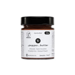Beurre d'amande avec chocolat noir, fraises et poivre de Kampot 150 g