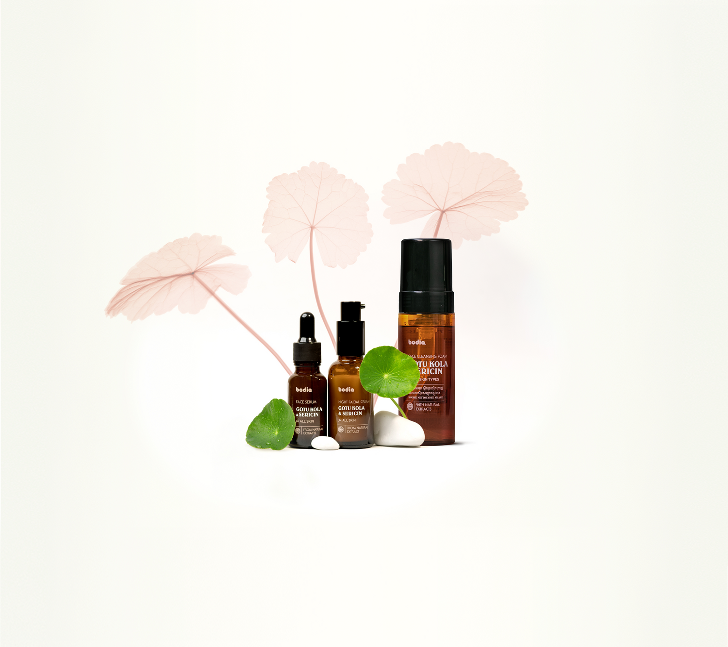 Cosmetic set – gotu kola & silk protein 
