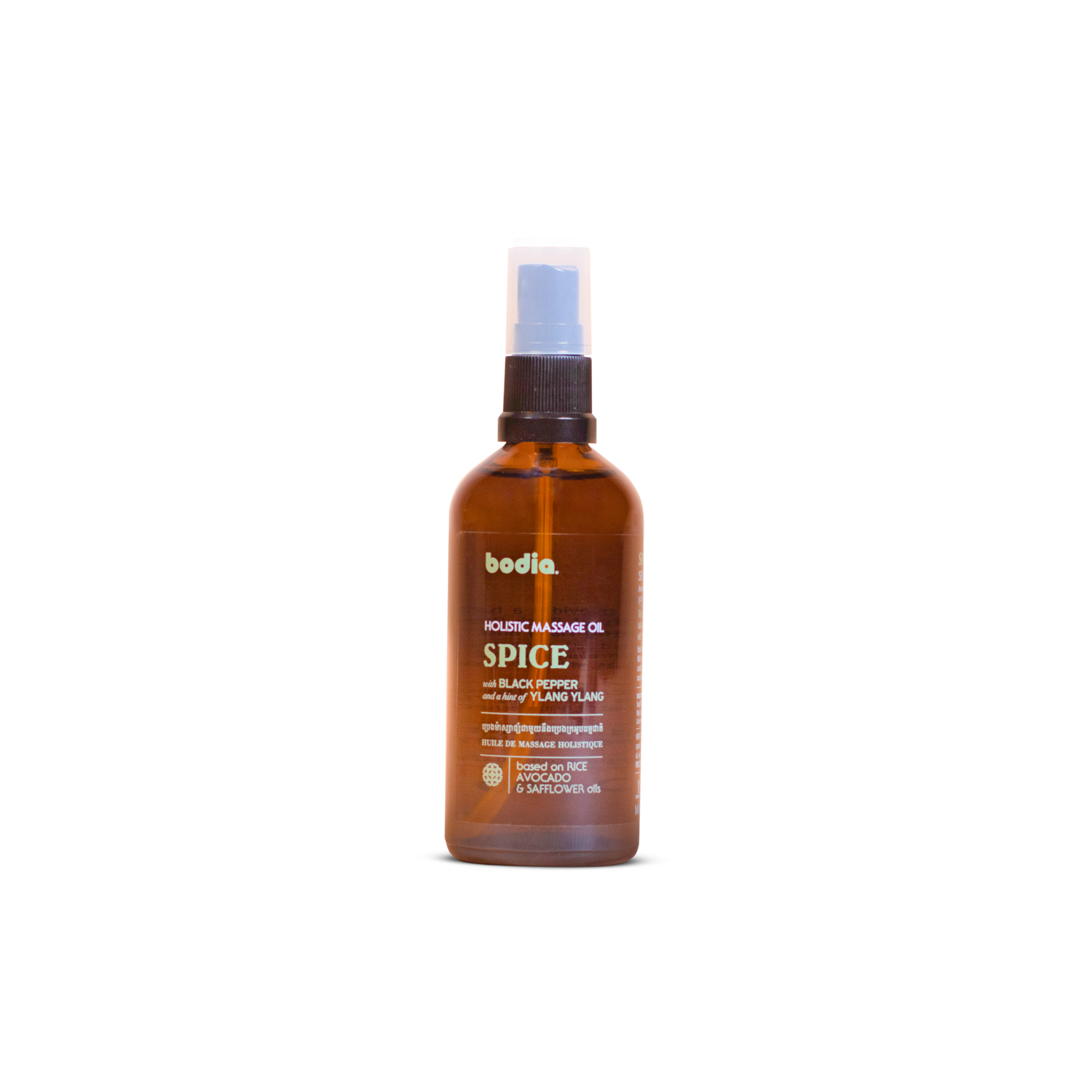 Massage oil – spicy (harmonizing) 