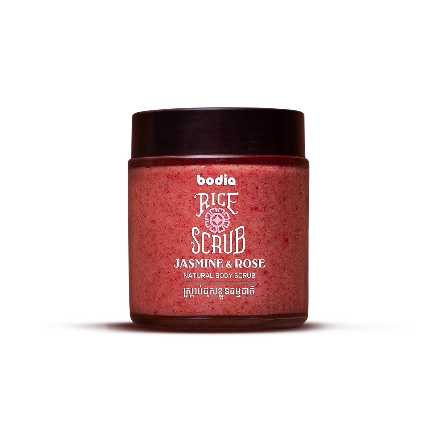Body pink scrub – jasmine rice & rose 