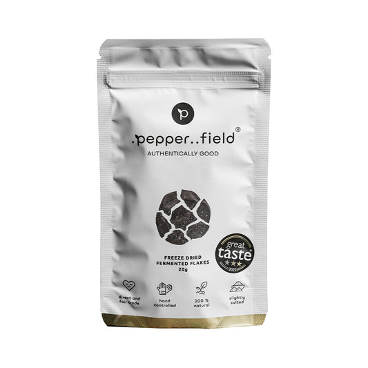 Pepper Flakes - Flocons lyophilisés de poivre de Kampot fermenté