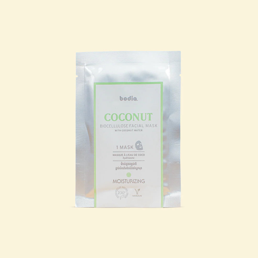 Coconut facial sheet mask 