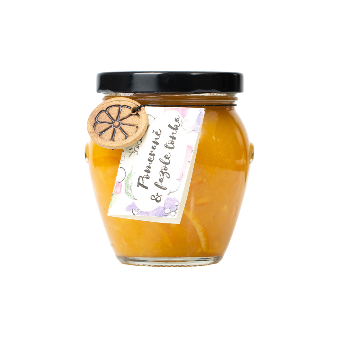 Marmeláda Pomaranč & Fazuľa tonka 210g